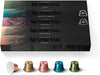 Nespresso Surtido Master Origins, 50 Cápsulas OriginalLine. Un pack de degustación con 5 cafés de origen único: Indonesia, India, Colombia, Nicaragua y Etiopía. Nespresso - frontal