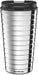 Nespresso Travel Mug TOUCH, Termo de Viaje Plateado (345ml). Lleva tu café Nespresso a todas partes con esta taza de viaje de acero inoxidable de doble capa que mantiene tu bebida caliente o fría. Nespresso - lateral