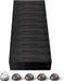 Nespresso Vertuo Fortado Descafeinado, pack de 200 cápsulas. Café Gran Lungo (150ml) de intensidad 8/11 sin cafeína, con notas a cacao y madera de roble. Formato profesional. Nespresso - frontal