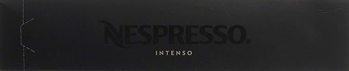 Nespresso Vertuo Intenso, pack de 10 cápsulas para taza Mug (230ml). Café de tueste oscuro e intensidad 9/11 con notas de azúcar moreno y un delicioso amargor persistente. Nespresso - uso