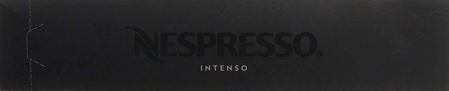 Nespresso Vertuo Intenso, Pack Gigante de 100 Cápsulas para Taza Grande (230ml). Café con cuerpo y notas tostadas persistentes. Intensidad 9/13. Nespresso - frontal