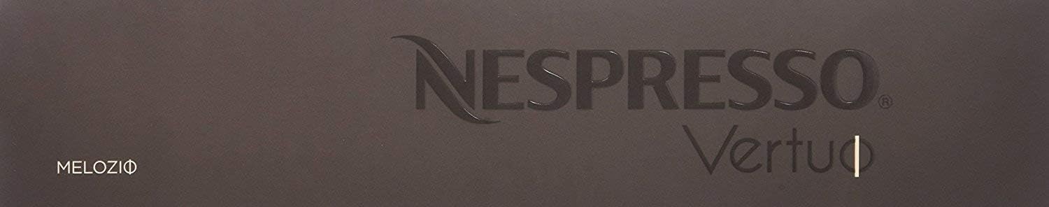 Nespresso Vertuo Melozio, pack de 10 cápsulas de café suave. Un café equilibrado con notas a cereal dulce para el sistema Vertuo, ideal para preparar una taza grande (Mug 230ml). Nespresso - pack
