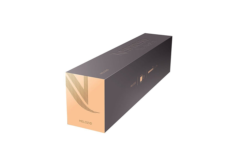 Nespresso Vertuo Melozio, pack de 20 cápsulas para taza Mug (230ml). Café 100% Arábica de tueste medio e intensidad 6/11, equilibrado y suave con notas de cereal dulce y miel. Nespresso - uso