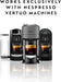 Nespresso Vertuo Melozio, pack de 30 cápsulas. Café suave para taza Mug (230ml) de intensidad 6/11, con notas a cereal dulce y miel. Mezcla 100% Arábica de tueste medio. Nespresso - presentacion