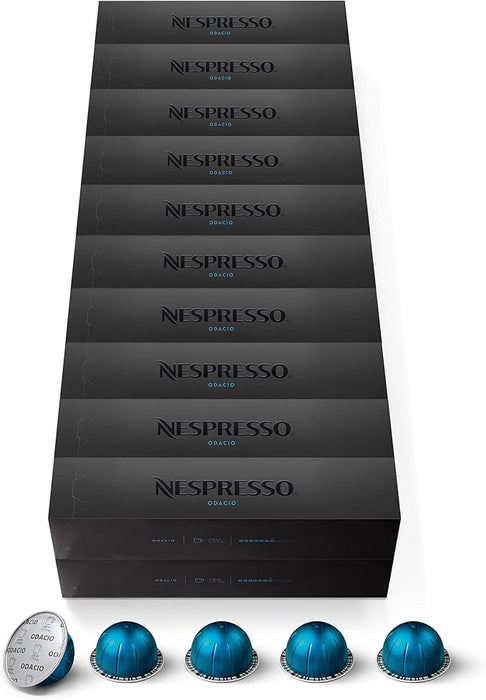 Nespresso Vertuo Odacio Formato Profesional 200 Cápsulas. El Suministro Definitivo de tu Café Favorito para Taza Mug (230ml), Intensidad 7 con Cuerpo y Notas Afrutadas. Nespresso - frontal