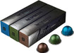 Nespresso Vertuo Pack Intenso, Surtido de 30 cápsulas con Intenso, Stormio y Odacio. Café con cuerpo y carácter para taza grande (230ml). Intensidades de 7 a 9. Nespresso - frontal