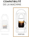 Nespresso Vertuo Pack Surtido de 50 cápsulas para taza Mug (230ml). Incluye 20 Melozio (Int. 6), 20 Stormio (Int. 8) y 10 Odacio (Int. 7). Una selección para todos los gustos. Nespresso - uso