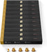Nespresso Volluto Descafeinado, Pack 100 Cápsulas Originales de café dulce y suave sin cafeína. Notas a galleta y cereales. Intensidad 4. Nespresso - frontal