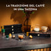 Nespresso Volluto Descafeinado, Pack 100 Cápsulas Originales de café dulce y suave sin cafeína. Notas a galleta y cereales. Intensidad 4. Nespresso - zoom