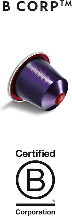 Pack Ahorro 150 Cápsulas Nespresso Originales, Selección Arpeggio y Ristretto. Café intenso y cremoso con notas de cacao y chocolate. Intensidad 9 y 10. Nespresso - lateral