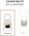 Pack de 10 Cápsulas de Café Nespresso Master Origin Nicaragua. Café para sistema Original de intensidad 5. Arábica procesado con el método "Black-Honey" de notas dulces. Nespresso - lateral