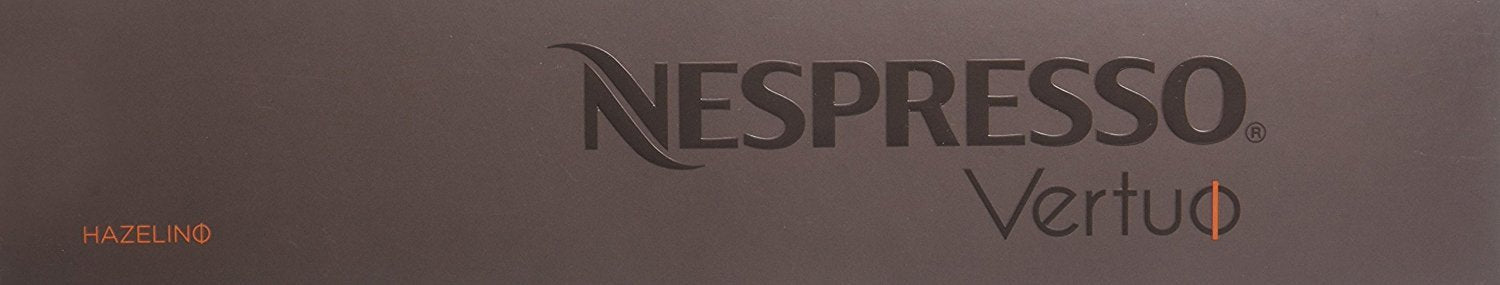 Pack de 10 cápsulas Nespresso Vertuo Hazelino, un café con sabor a avellana tostada. Disfruta de una taza grande (230ml) con notas a galleta, praliné y caramelo, de intensidad 6. Nespresso - pack