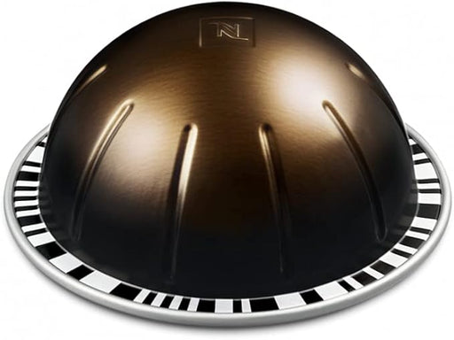 Pack de 20 Cápsulas Nespresso Vertuo Double Espresso Scuro. Un doble espresso (80ml) muy intenso y oscuro, con notas a cacao y vainilla, perfecto para una dosis extra de energía y sabor. Nespresso - frontal