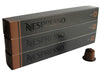 Pack de 30 Cápsulas de Café Nespresso Cosi. Café para sistema Original de intensidad 4. Un espresso de tueste ligero con cuerpo sutil y refrescantes notas cítricas. Nespresso - frontal