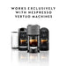 Pack de 30 Cápsulas de Café Nespresso Vertuo Stormio. Un café intenso y especiado de tueste oscuro para taza grande (230ml), elaborado con Arábicas de Guatemala y Nicaragua, de intensidad 8. Nespresso - lateral