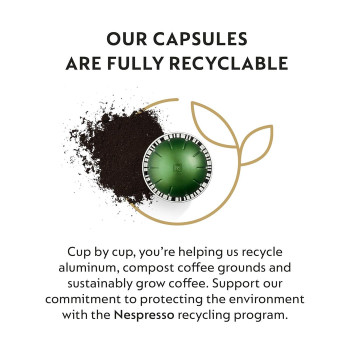 Pack de 30 Cápsulas de Café Nespresso Vertuo Stormio. Un café intenso y especiado de tueste oscuro para taza grande (230ml), elaborado con Arábicas de Guatemala y Nicaragua, de intensidad 8. Nespresso - uso