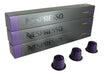 Pack de 30 Cápsulas Nespresso Arpeggio. Un café espresso intenso y cremoso de nivel 9, con un tueste potente y exquisitas notas a cacao y madera. Un clásico infalible. Nespresso - ingredientes