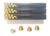 Pack de 30 cápsulas Nespresso Barista Creations Caramel Crème Brûlée. Café aromatizado con notas de caramelo, vainilla y coco. Ideal para recetas con leche. Compatible con sistema Original. Nespresso - frontal