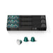 Pack de 30 Cápsulas Nespresso Original Stockholm Fortissio Lungo. Café largo e intenso de intensidad 8, rico y con notas de malta dulce. Para cafeteras Nespresso OriginalLine. Tres estuches. Nespresso - pack