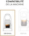 Pack de 50 cápsulas de café Nespresso Vanilio para sistema Original. Un delicioso Espresso Lungo aromatizado con vainilla, de intensidad 6 y textura sedosa. Nespresso - extra