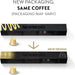 Pack de 50 cápsulas de café Nespresso Vanilio para sistema Original. Un delicioso Espresso Lungo aromatizado con vainilla, de intensidad 6 y textura sedosa. Nespresso - ingredientes