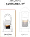 Pack de 50 Cápsulas de Café Nespresso Vienna Lungo (antes Linizio). Café para sistema Original de intensidad 6. Un Lungo suave con notas a malta y cereales. Nespresso - detalle