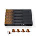 Pack de 50 Cápsulas de Café Nespresso Volluto (antes Livanto). Café 100% Arábica para sistema Original. Tueste ligero con notas dulces y afrutadas, intensidad 4. Nespresso - frontal