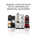 Pack de 50 Cápsulas de Café Nespresso Volluto (antes Livanto). Café 100% Arábica para sistema Original. Tueste ligero con notas dulces y afrutadas, intensidad 4. Nespresso - uso
