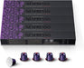 Pack de 50 cápsulas Nespresso Arpeggio Decaffeinato. Disfruta de un café descafeinado intenso y cremoso, con notas de cacao y un cuerpo denso. Intensidad 9. Nespresso - frontal