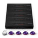 Pack de 50 Cápsulas Nespresso Vertuo Altissio Decaffeinato. Un café descafeinado de intensidad 9 para un espresso (40 ml) cremoso y con cuerpo, compatible solo con cafeteras Vertuo. Nespresso - frontal