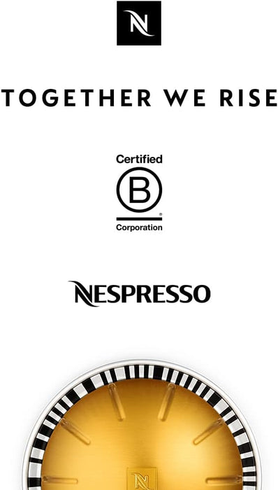Pack de 50 Cápsulas Nespresso Vertuo Diavolitto. Un café espresso (40 ml) de tueste oscuro e intensidad 11, solo compatible con el sistema de cafeteras Nespresso Vertuo. Nespresso - zoom