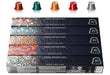 Pack Exclusivo Nespresso World Explorations con 50 Cápsulas de Café Lungo. Surtido con las variedades Envivo, Fortissio, Linizio, Shanghai y Buenos Aires. Nespresso - frontal