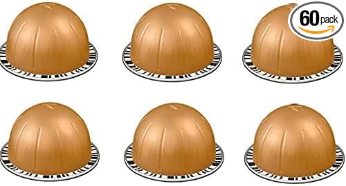 Pack Grande 60 Cápsulas Nespresso Vertuo Melozio. Tu café favorito, suave y equilibrado para taza de 230ml, en un formato más grande para no quedarte nunca sin él. Nespresso - frontal