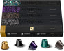 Pack Surtido de 50 Cápsulas de Café Nespresso Original. Incluye 5 variedades de tuestes variados: Roma, Ristretto, Arpeggio, Volluto y Stockholm Lungo. Nespresso - frontal