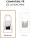Pack Surtido de 50 Cápsulas Nespresso Originales, una selección de cafés intensos que incluye 10x Roma, 10x Ristretto, 10x Kazaar, 10x Arpeggio y 10x Dharkan. Nespresso - pack