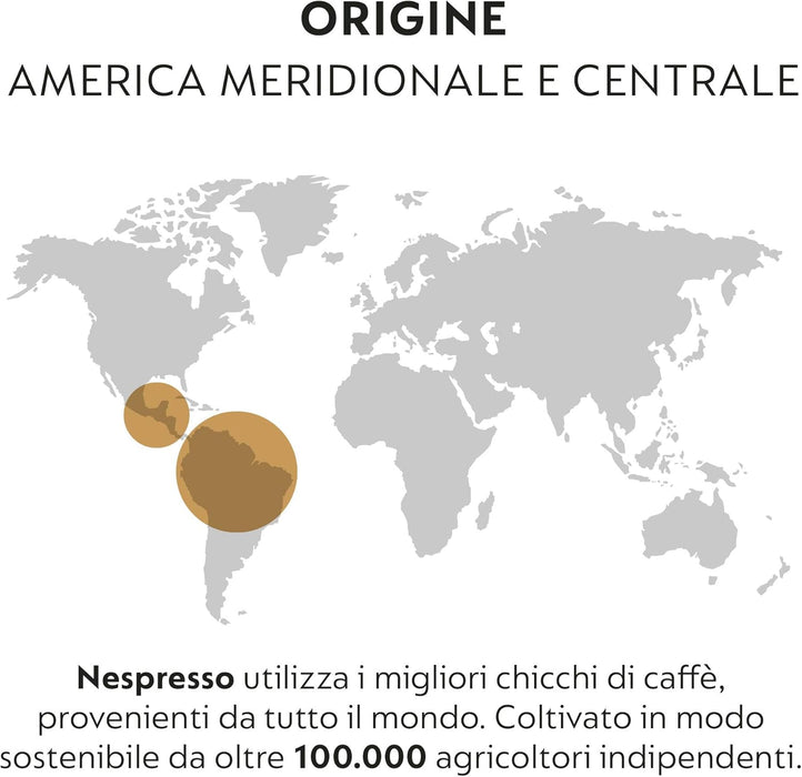 Pack Surtido Intenso Nespresso Original 100 Cápsulas con y sin Cafeína. Incluye Ristretto, Arpeggio, Roma, Kazaar y versiones Descafeinadas. Nespresso - presentacion
