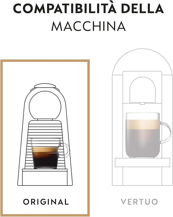 Pack Surtido Nespresso 100 Cápsulas Originales para Espresso y Lungo. Incluye Stockholm, Tokyo, Vienna, Cape Town Lungo y Cosi. Intensidades de 4 a 10. Nespresso - detalle