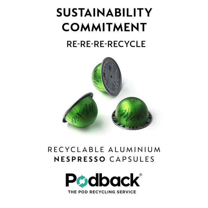 Pack Surtido Nespresso Vertuo de 30 cápsulas. Descubre 3 variedades para taza Mug (230ml): 10 Stormio (Int. 8), 10 Odacio (Int. 7) y 10 Melozio (Int. 6). El regalo ideal. Nespresso - presentacion