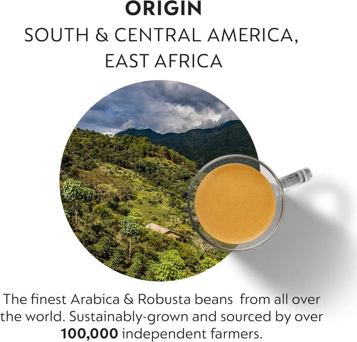 Pack Surtido Nespresso Vertuo de 30 cápsulas. Descubre 3 variedades para taza Mug (230ml): 10 Stormio (Int. 8), 10 Odacio (Int. 7) y 10 Melozio (Int. 6). El regalo ideal. Nespresso - zoom
