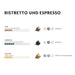 Selección de Espressos Suaves Nespresso Original, pack de 50 cápsulas. Descubre la delicadeza de Capriccio, Volluto y Cosi en esta colección de cafés ligeros. Nespresso - pack