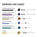 Selección de los Favoritos Nespresso Original, pack de 100 cápsulas. Una colección con los cafés Espresso y Lungo más icónicos: Ristretto, Arpeggio y más. Nespresso - pack