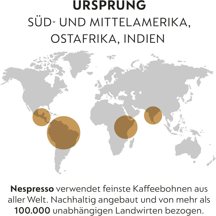 Selección de los Favoritos Nespresso Original, pack de 100 cápsulas. Una colección con los cafés Espresso y Lungo más icónicos: Ristretto, Arpeggio y más. Nespresso - zoom