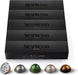 Surtido Nespresso Vertuo 50 Cápsulas Multiformato. Selección de cafés para Mug (230ml), Gran Lungo (150ml) y Doble Espresso (80ml). Incluye Melozio, Fortado, Stormio, Arondio y Chiaro. Nespresso - frontal