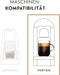Surtido Nespresso Vertuo Signature 50 Cápsulas para Taza Mug (230ml). Selección de cafés de tueste medio a oscuro, incluyendo Melozio, Odacio, Stormio e Intenso para máquinas de café Vertuo. Nespresso - lateral