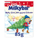 Milkybar Calendario de Adviento con 24 figuras de chocolate blanco (85g). La cuenta atrás más dulce y cremosa para los niños, elaborada con ingredientes naturales. Nestlé - pack