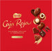 Nestlé Caja Roja, el surtido de 11 bombones de chocolate con leche, negro y blanco en estuche de 100g. Un regalo clásico con aromas 100% naturales y cacao sostenible. Nestlé - ingredientes