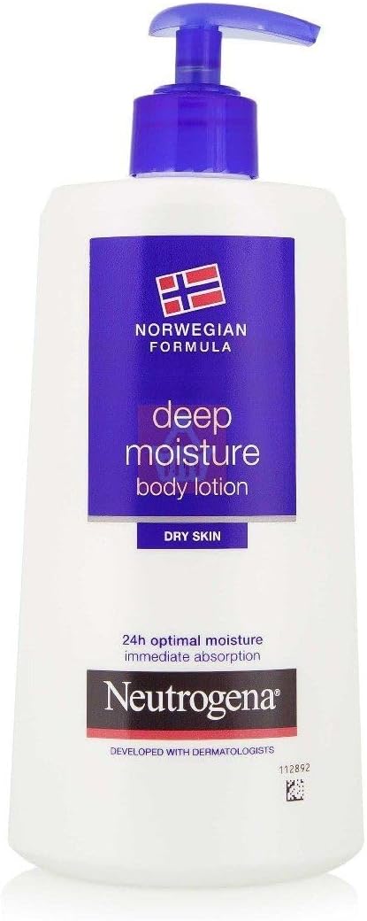 Neutrogena Fórmula Noruega Loción Corporal Hidratación Profunda, Formato Ahorro 400ml. El cuidado diario definitivo para la piel seca, con un práctico dosificador para una hidratación duradera. Neutrogena - frontal