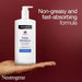 Neutrogena Fórmula Noruega Loción Corporal Hidratación Profunda para Piel Seca y Sensible, Sin Perfume, 400ml. El cuidado diario de alta tolerancia que hidrata y calma las pieles más reactivas. Neutrogena - detalle