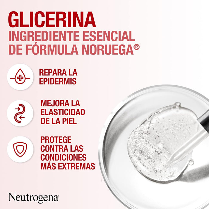 Pack de 2 Cremas de Manos Concentrada Sin Perfume de Neutrogena (2x50ml). El tratamiento reparador ideal para pieles sensibles, que alivia las manos secas y agrietadas. Neutrogena - ingredientes