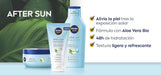 NIVEA SUN After Sun Sensitive Gel-Crema (175ml): Alivio inmediato para pieles sensibles y con alergia al sol, con Aloe Vera Bio que calma e hidrata durante 48h. Nivea - detalle